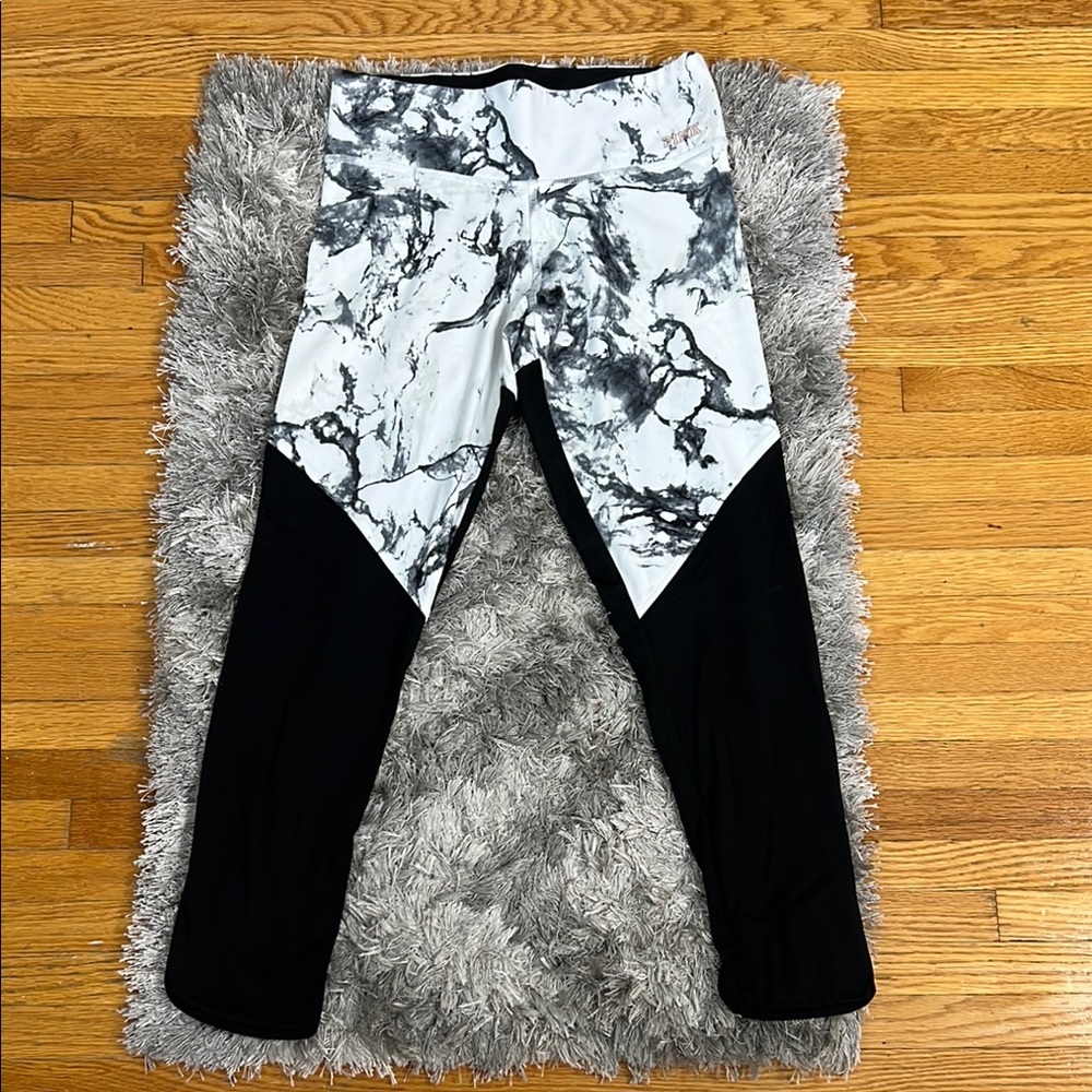 Victoria Secret Pink Marble Print Leggings